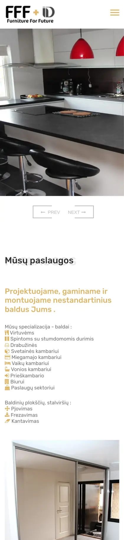 Fffid.lt – mobilioji versija