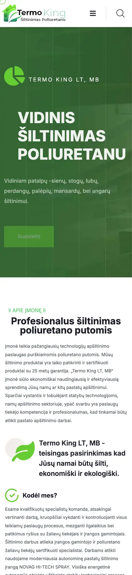 Termoking.pro – mobilioji versija